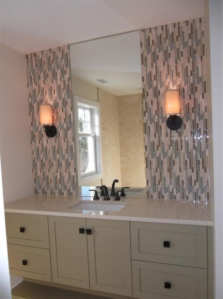 225 Sparrow Road Eastham, MA 02642 - Photo 29 of 29 a bathroom with a sink and a mirror