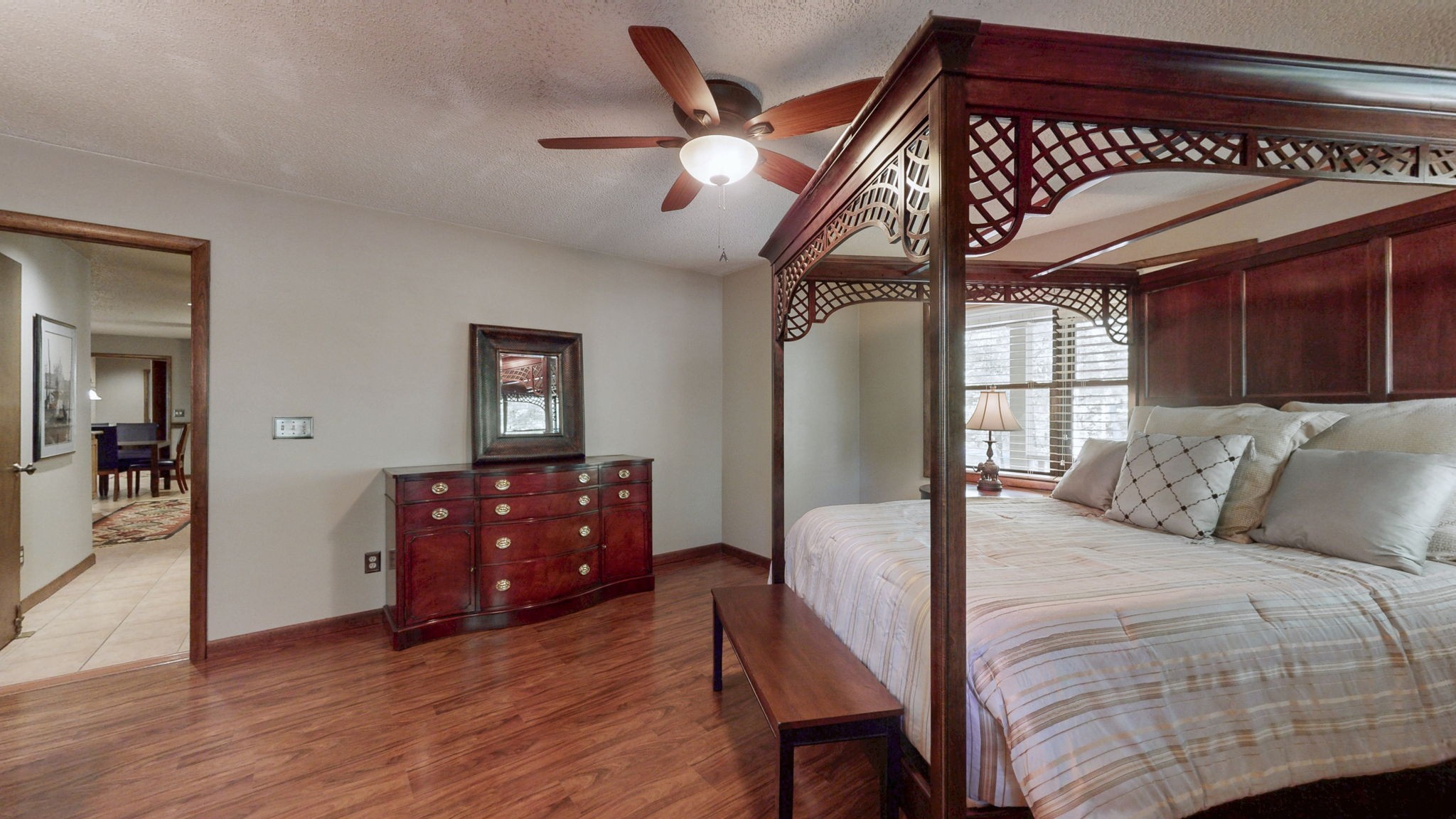 35 Davis Road Springville, TN 38256 - Photo 15 of 50 a bed room with a bed and a dresser