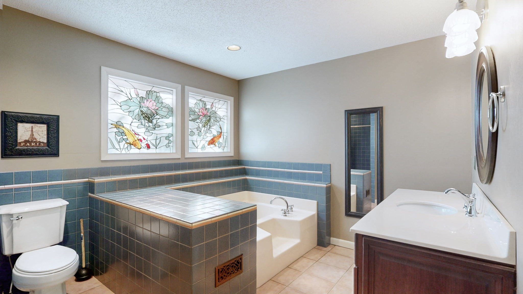 35 Davis Road Springville, TN 38256 - Photo 17 of 50 a bathroom with a sink and a bathtub