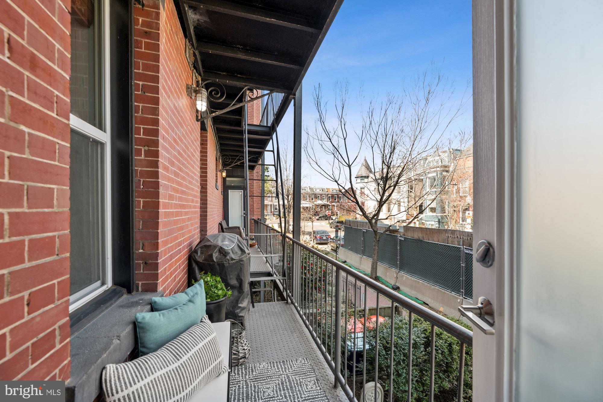 143 Rhode Island Avenue Northwest, Unit 3 Washington, DC 20001 - Photo 15 of 18 a view of a porch with couches and potted plants