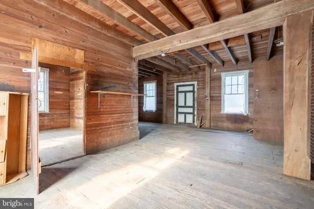 a view of storage and utility room