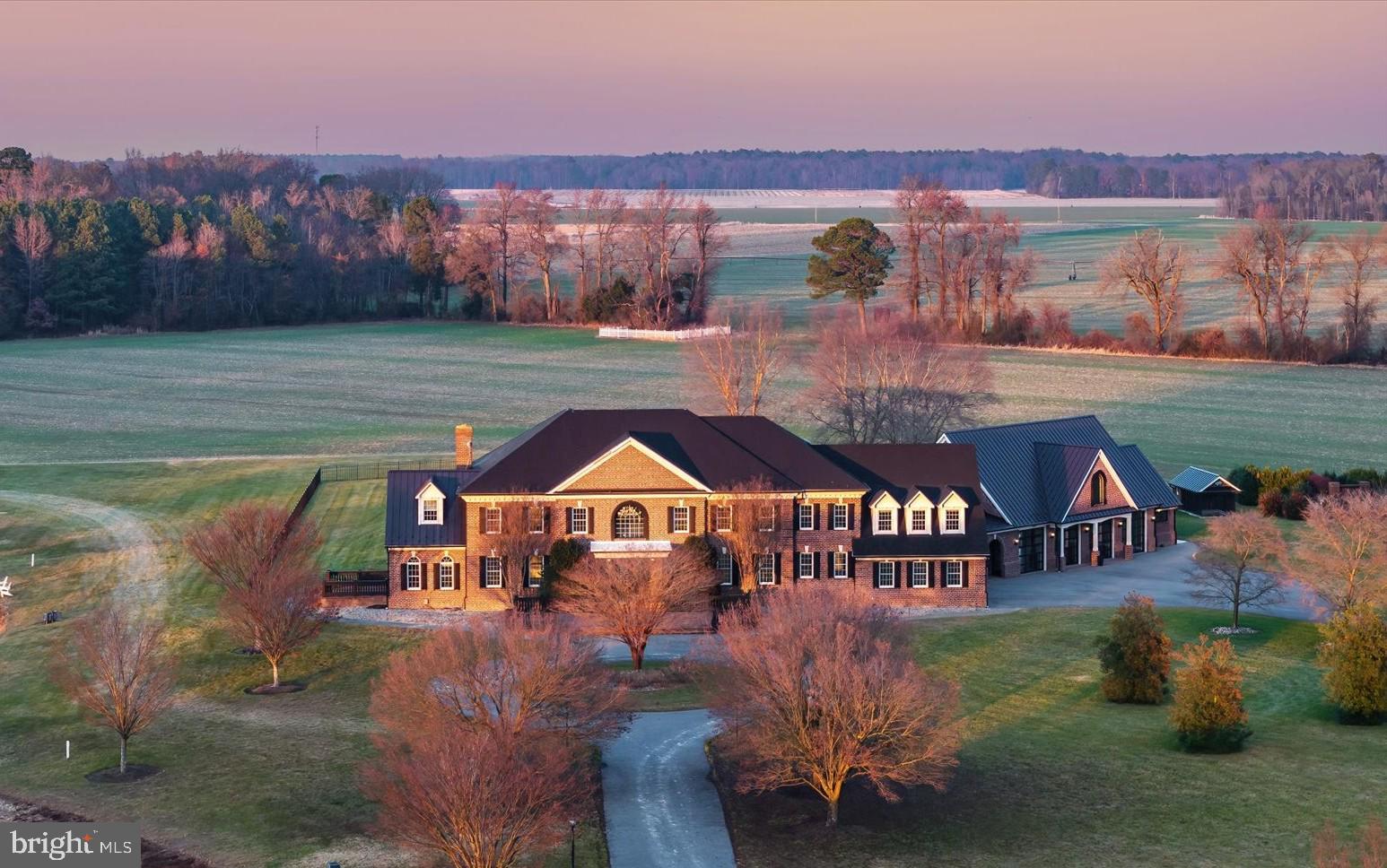 4218 Harmony Road Preston, MD 21655 - Photo 8 of 127 an aerial view of a house with outdoor space lake view