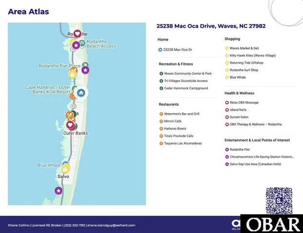 $748,000 | 25238 Mac-Oca Drive, Waves, NC 27982