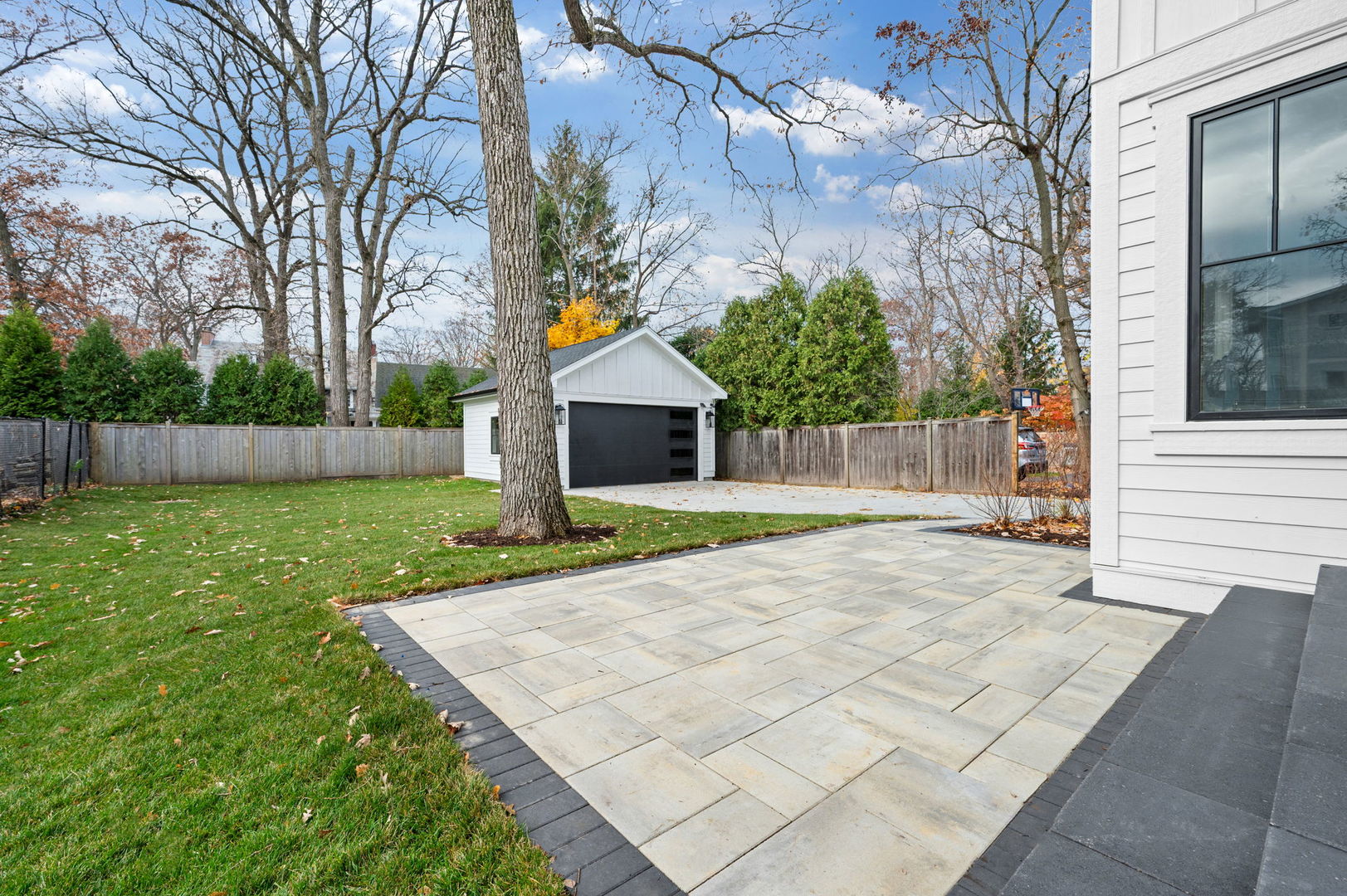 150 Linden Avenue Glencoe, IL 60022 - Photo 6 of 9 a view of back yard of the house