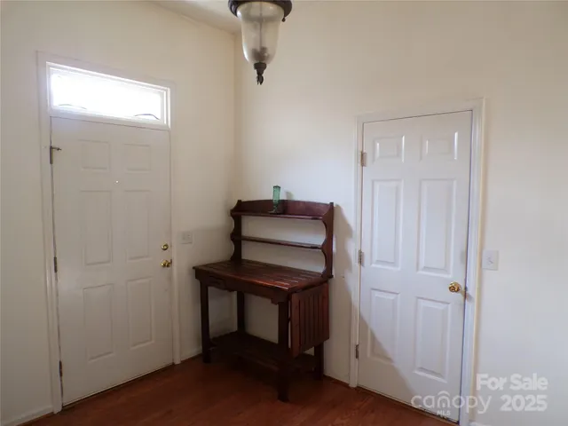 a room with storage and utility