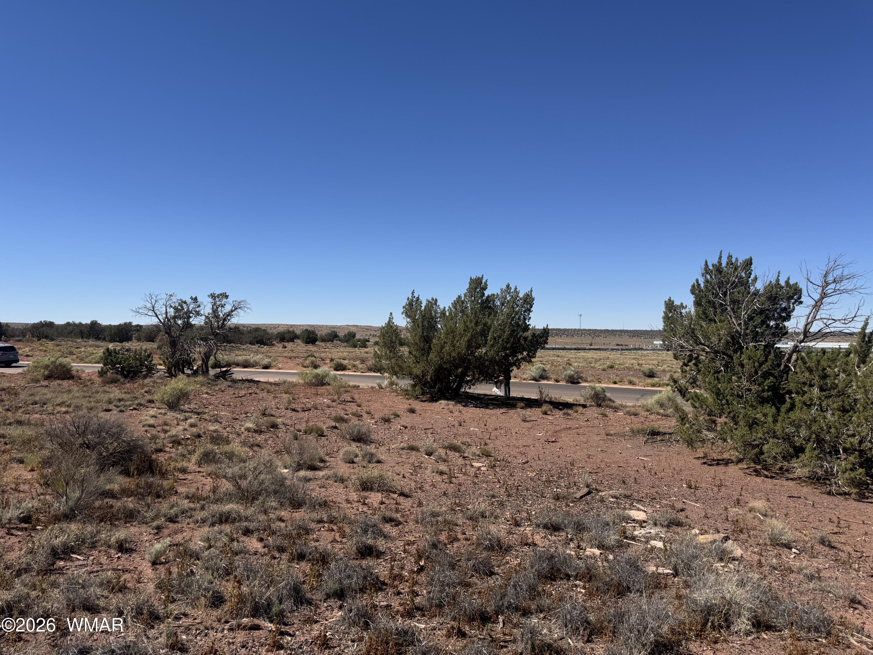 W Sand Trap Lane Snowflake, AZ 85937 - Photo 6 of 11 a view of a dirt road with trees in the background