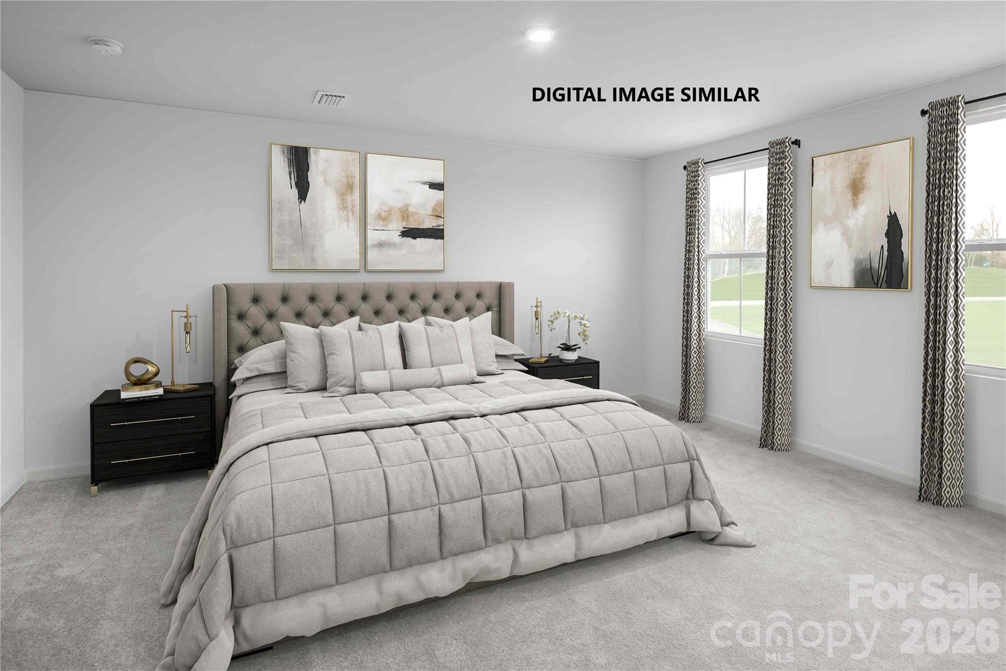 205 Maggys Way Pageland, SC 29728 - Photo 5 of 13 a bedroom with a bed and window