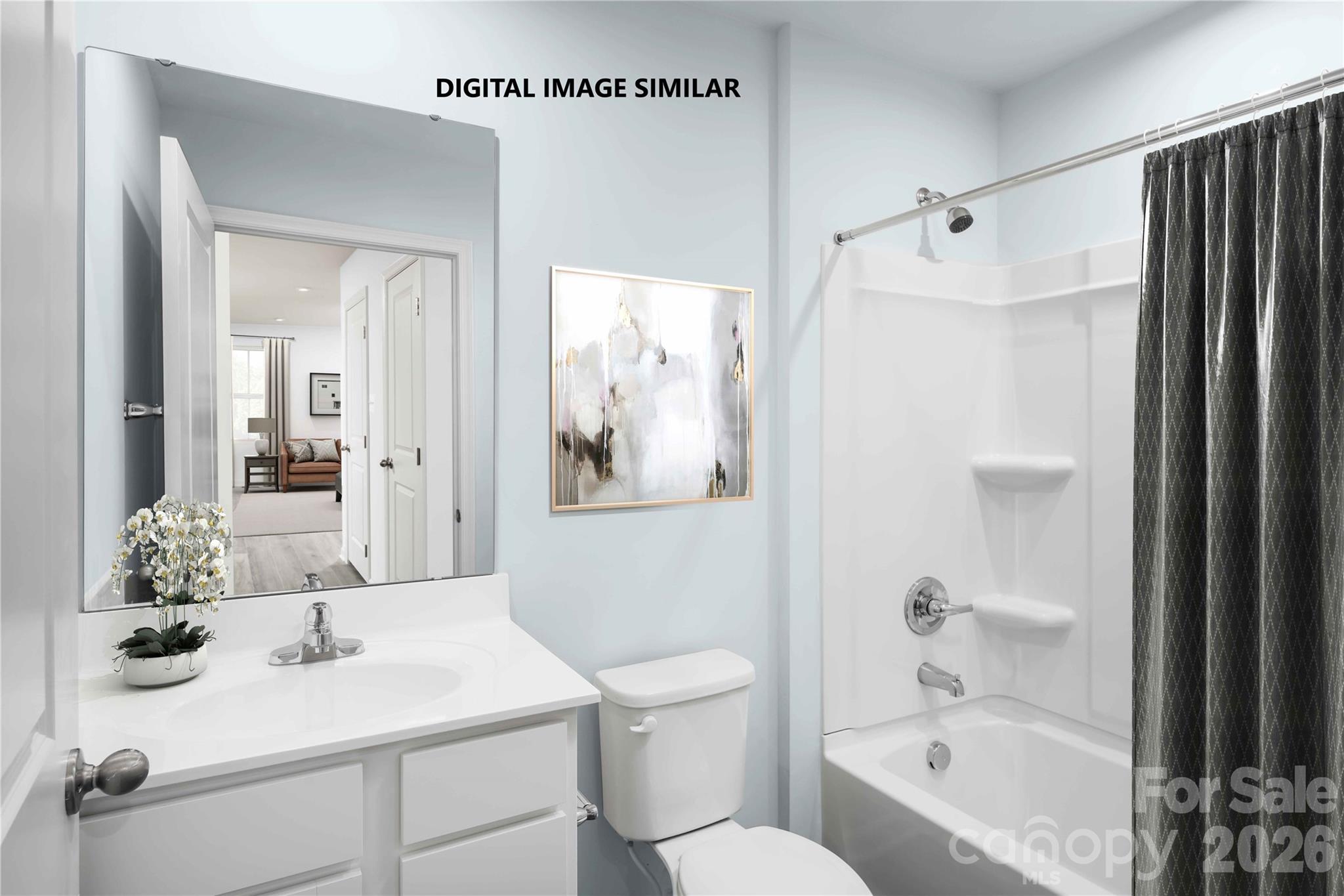 205 Maggys Way Pageland, SC 29728 - Photo 8 of 13 a bathroom with a sink toilet tub and shower