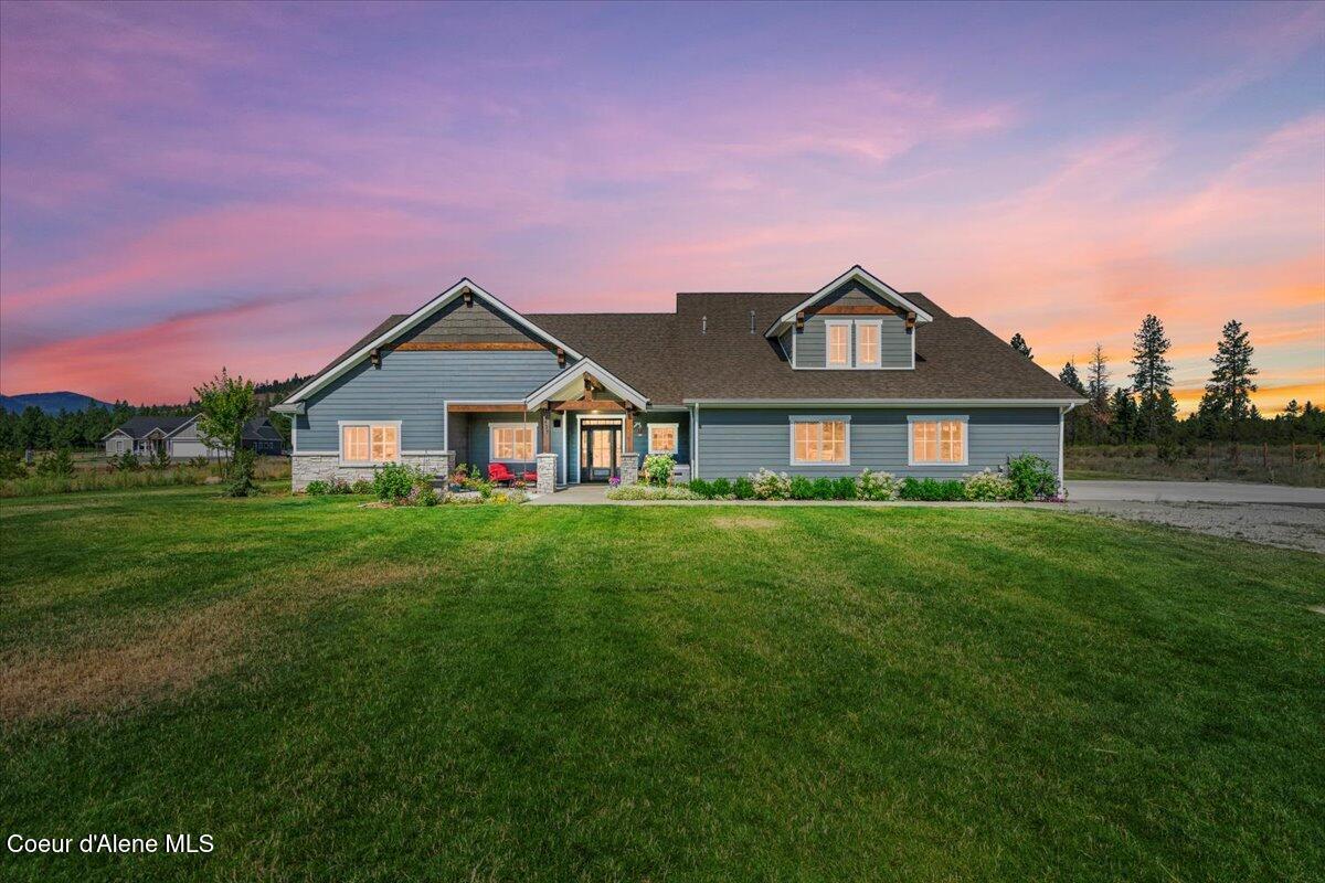 457 West Kinnerly Court Rathdrum, ID 83858 - Photo 2 of 51 01-Front of home twilight