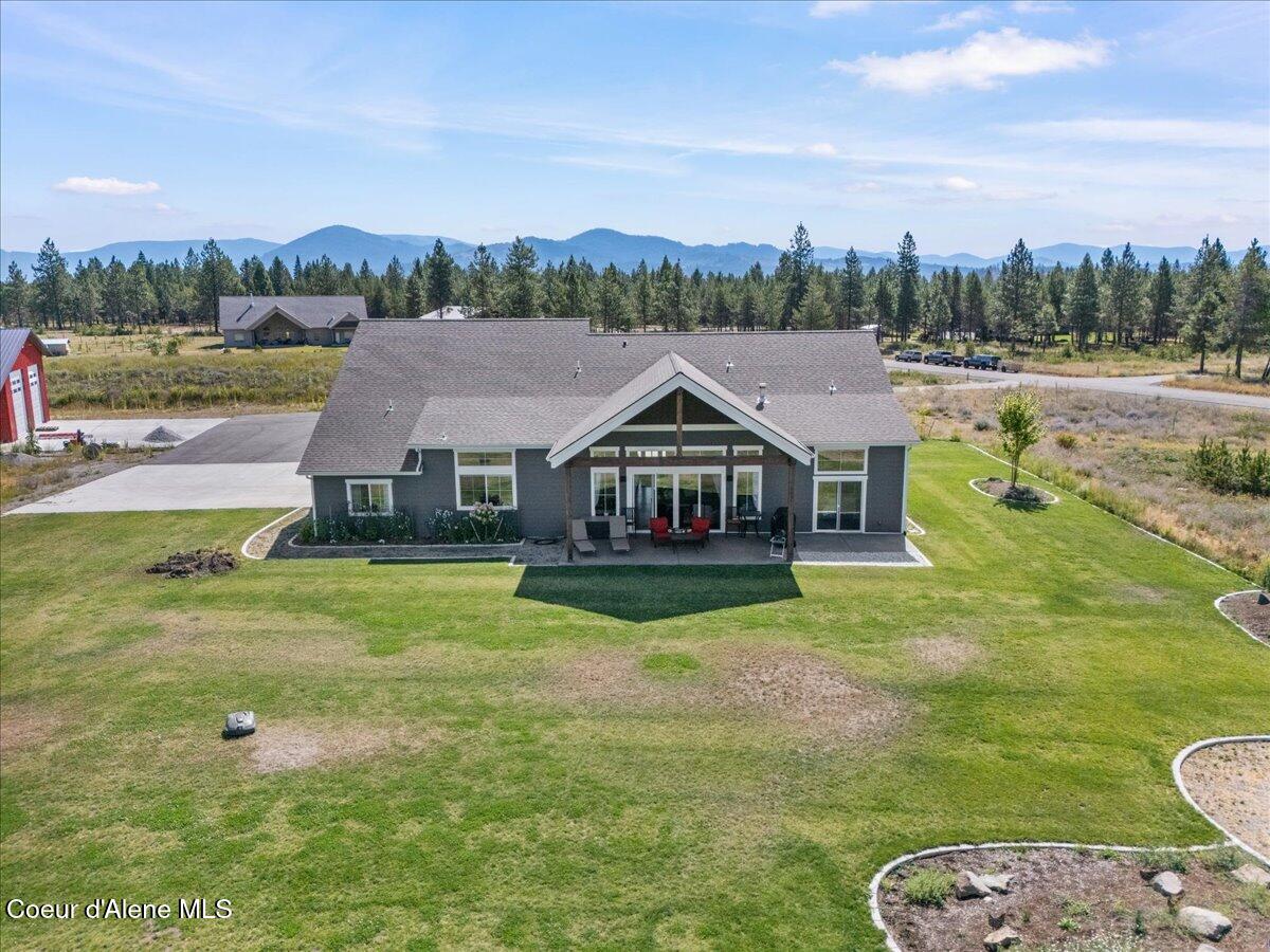457 West Kinnerly Court Rathdrum, ID 83858 - Photo 42 of 51 Aerial back of home