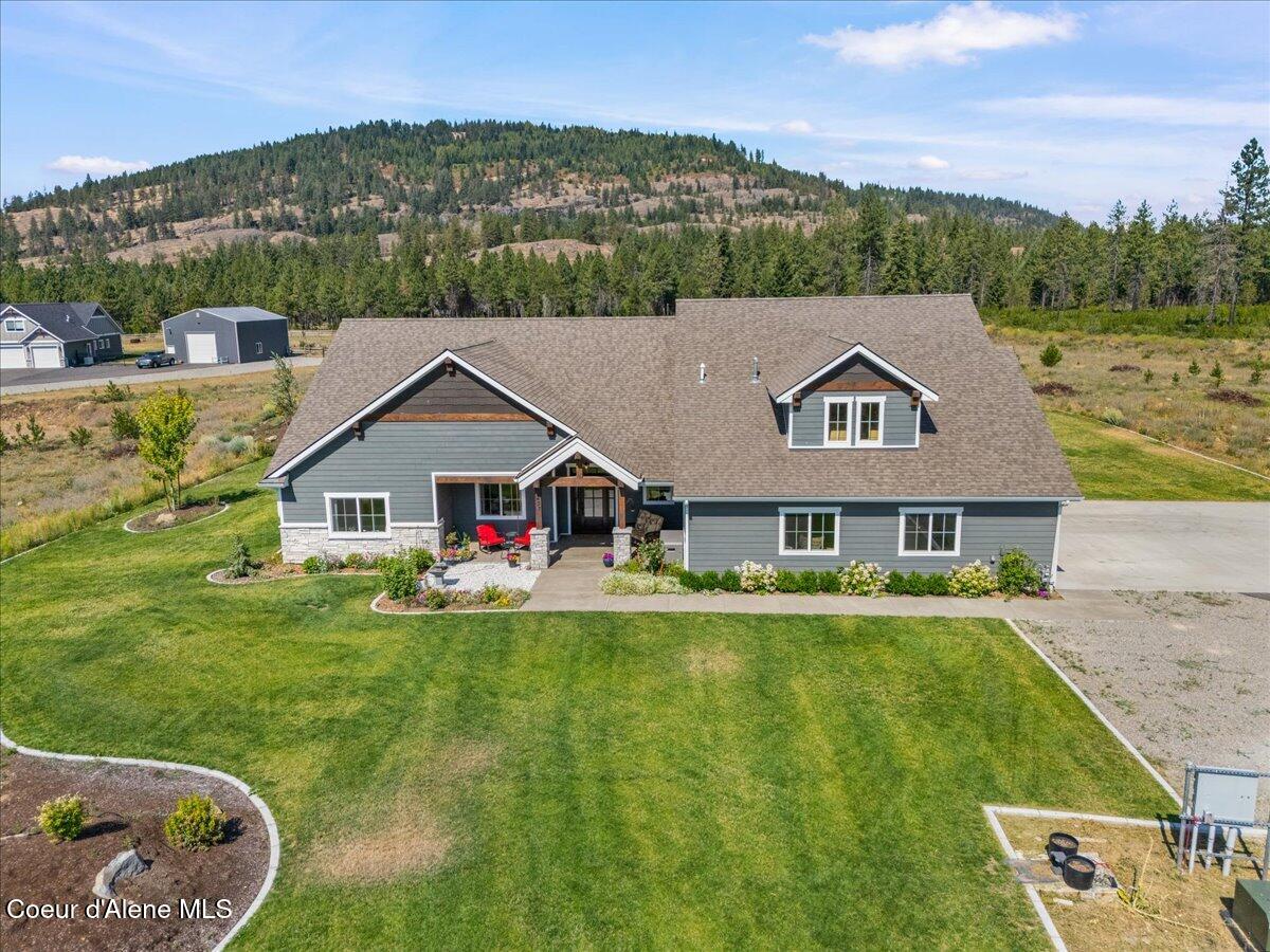 457 West Kinnerly Court Rathdrum, ID 83858 - Photo 45 of 51 Aerial front of home