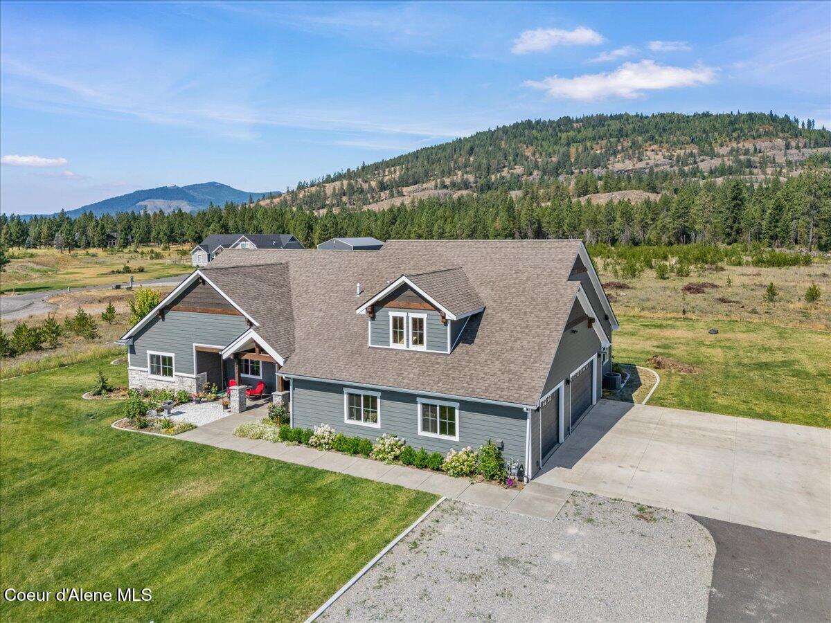 457 West Kinnerly Court Rathdrum, ID 83858 - Photo 46 of 51 Aerial front of home