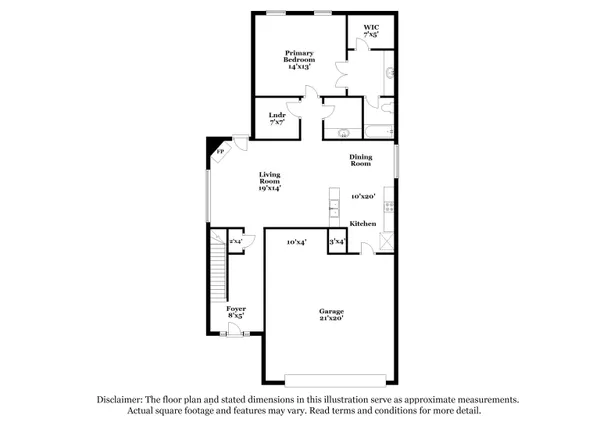 a picture of a floor plan