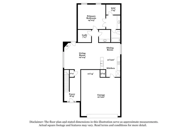 a picture of a floor plan