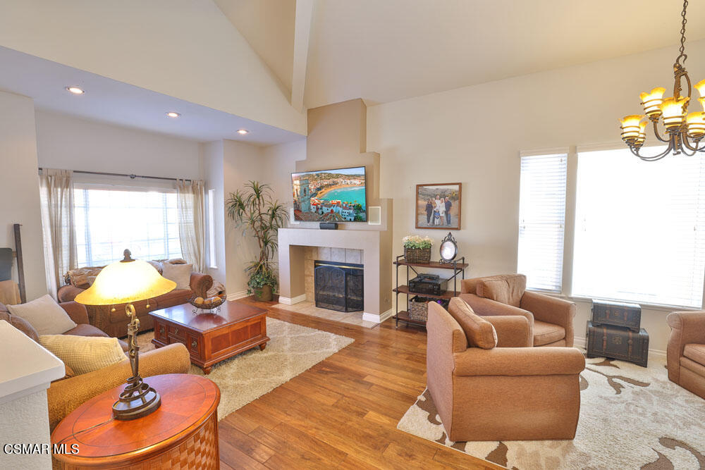 13620 Chesterfield Drive Moorpark, CA 93021 - Photo 7 of 52 a living room with furniture and a fireplace