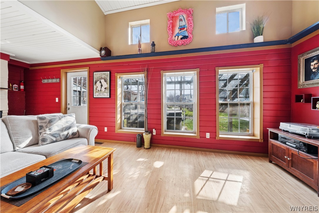 664 Back Street Pembroke, NY 14036 - Photo 12 of 44 Amazing sundrenched livingroom vaulted ceilings