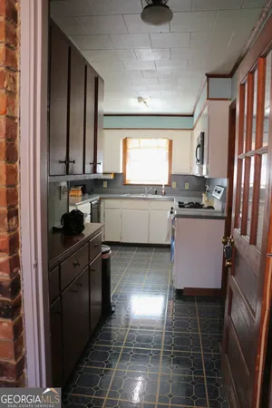 a room with furniture and window
