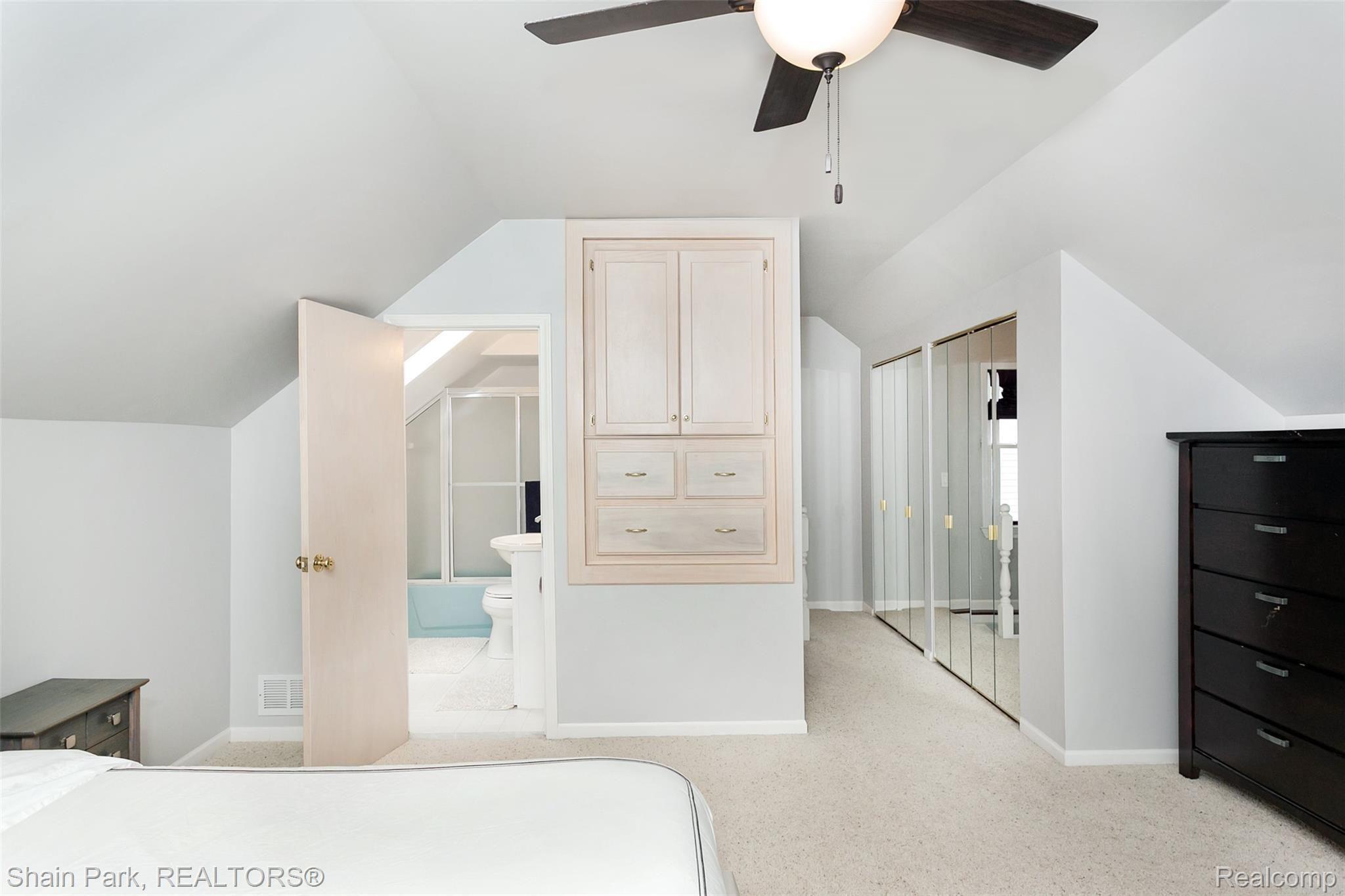 1220 West Eleven Mile Road Berkley, MI 48072 - Photo 21 of 35 2nd Floor Master Bedroom Suite with Multiple Closets and Built-Ins