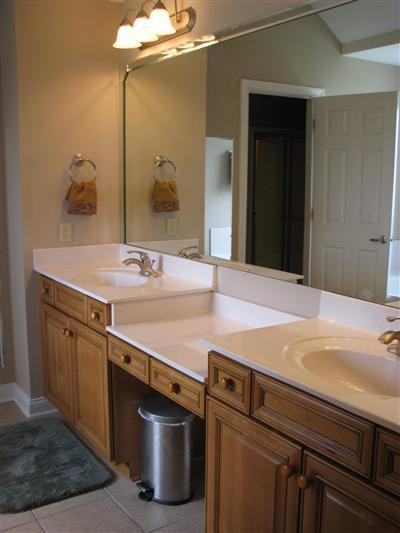 2412 Rockminster Road Lexington, KY 40509 - Photo 17 of 41 His/Her vanity in the vaulted master bat