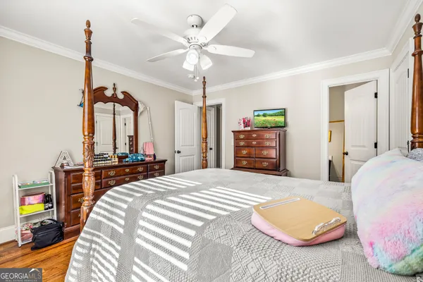 a view of a building with wooden floor and windows