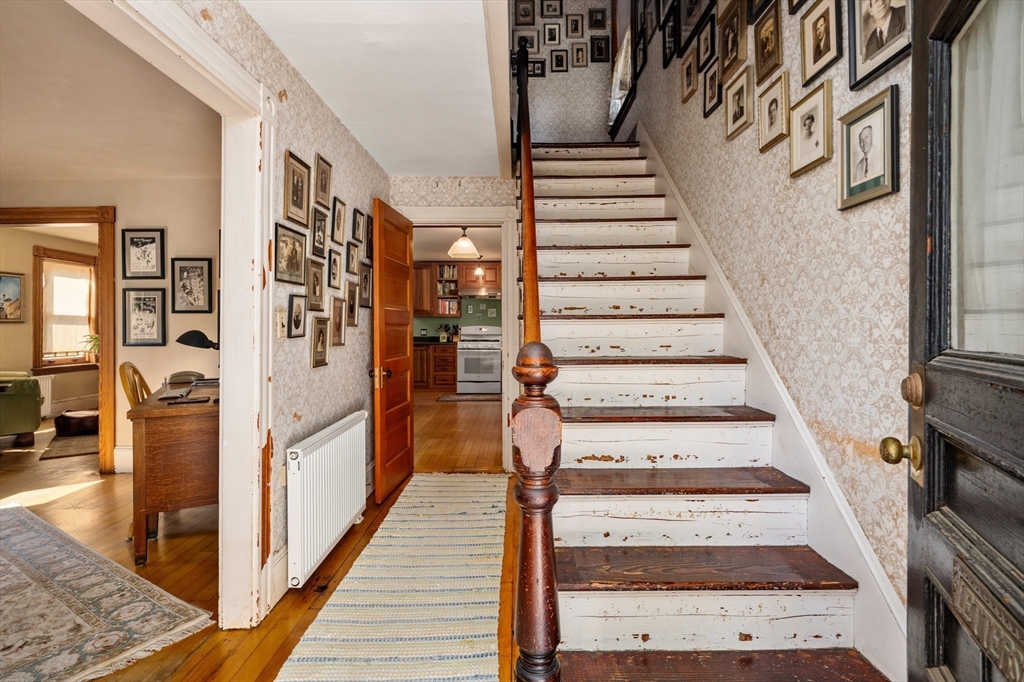14 Summer Street Andover, MA 01810 - Photo 16 of 31 a view of entryway and hall with wooden floor