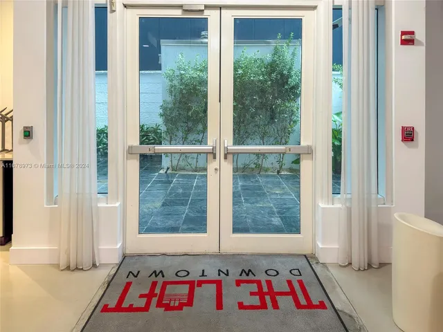 a view of a room with chairs