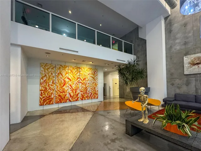 a view of a entryway