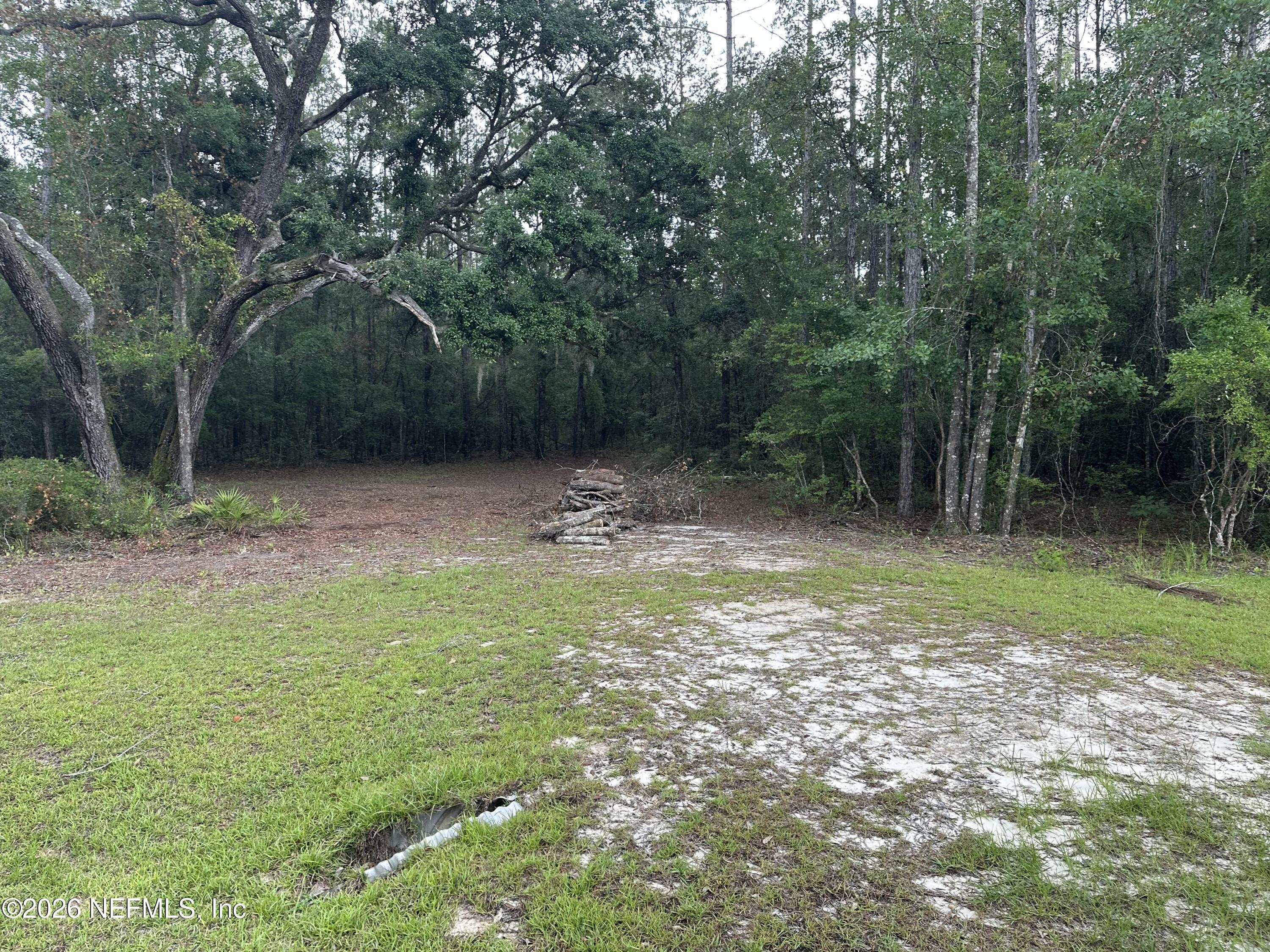 15422 Bullock Bluff Road Bryceville, FL 32009 - Photo 12 of 23 a backyard of a house with lots of green space