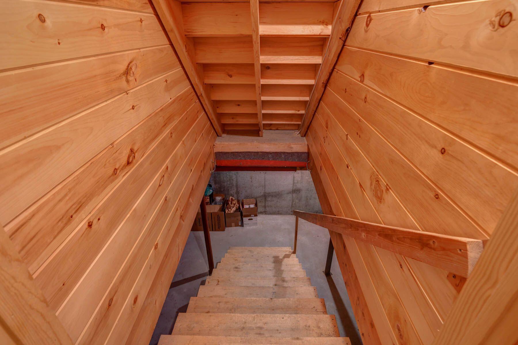 668 Norway Road Waterford, ME 04088 - Photo 67 of 76 668 basement stairs