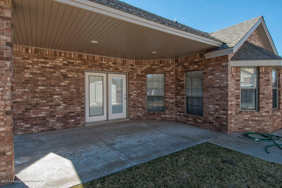7808 Bayswater Road Amarillo, TX 79119 - Photo 36 of 46 PATIO VIEW 1