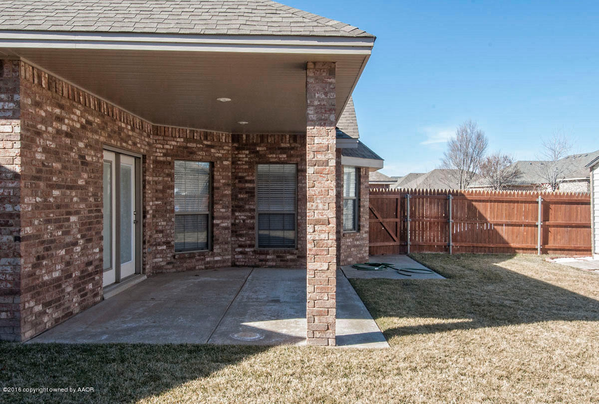 7808 Bayswater Road Amarillo, TX 79119 - Photo 37 of 46 PATIO VIEW 2