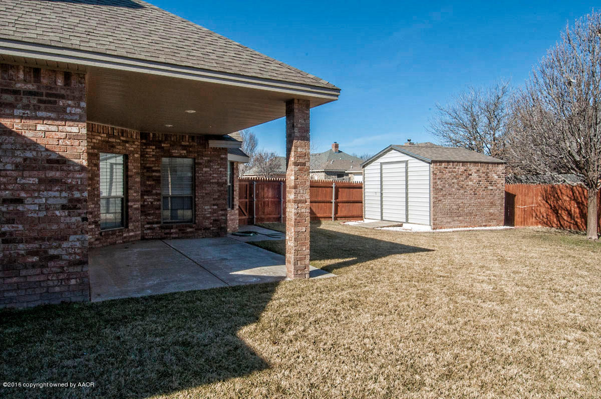 7808 Bayswater Road Amarillo, TX 79119 - Photo 39 of 46 YARD VIEW 4
