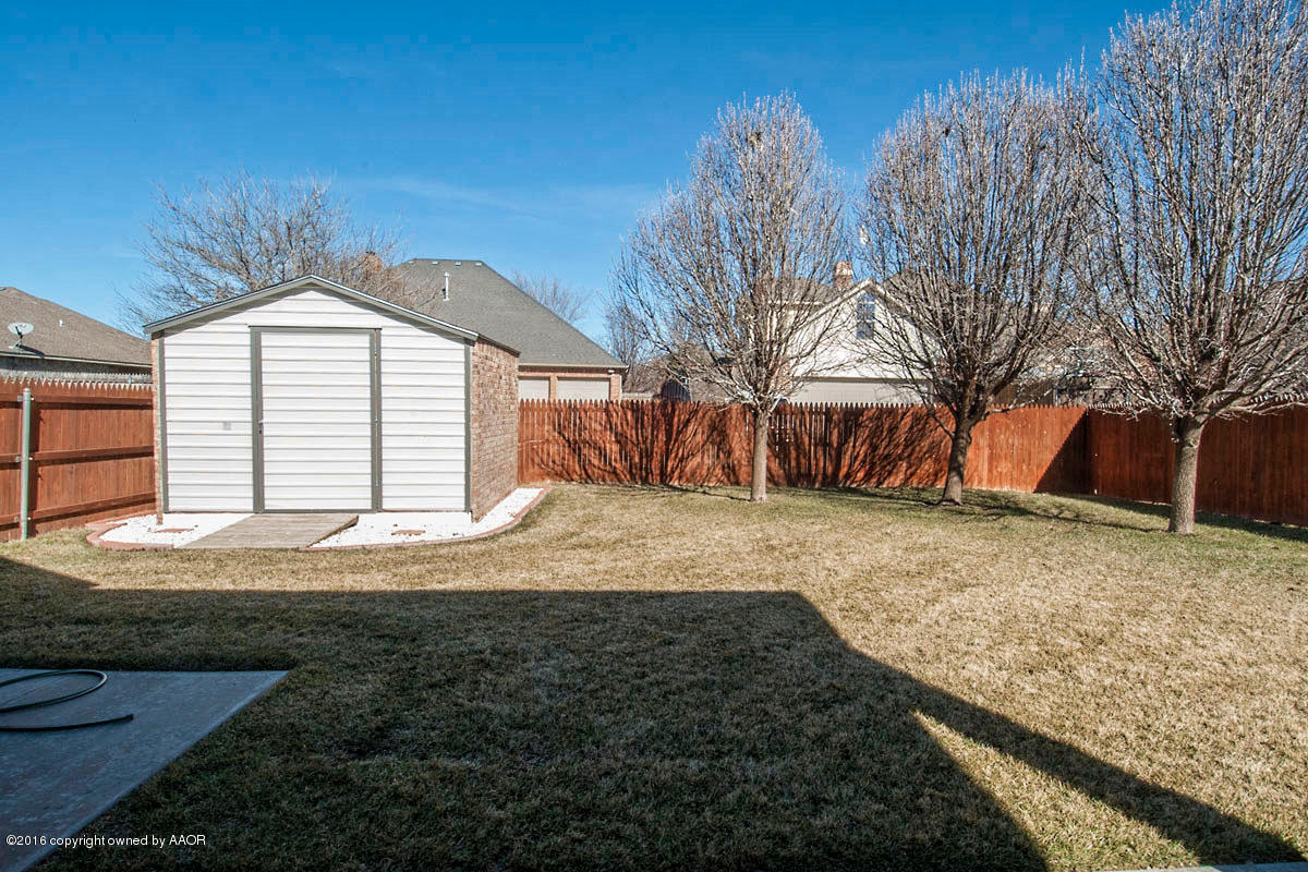 7808 Bayswater Road Amarillo, TX 79119 - Photo 42 of 46 YARD VIEW 1