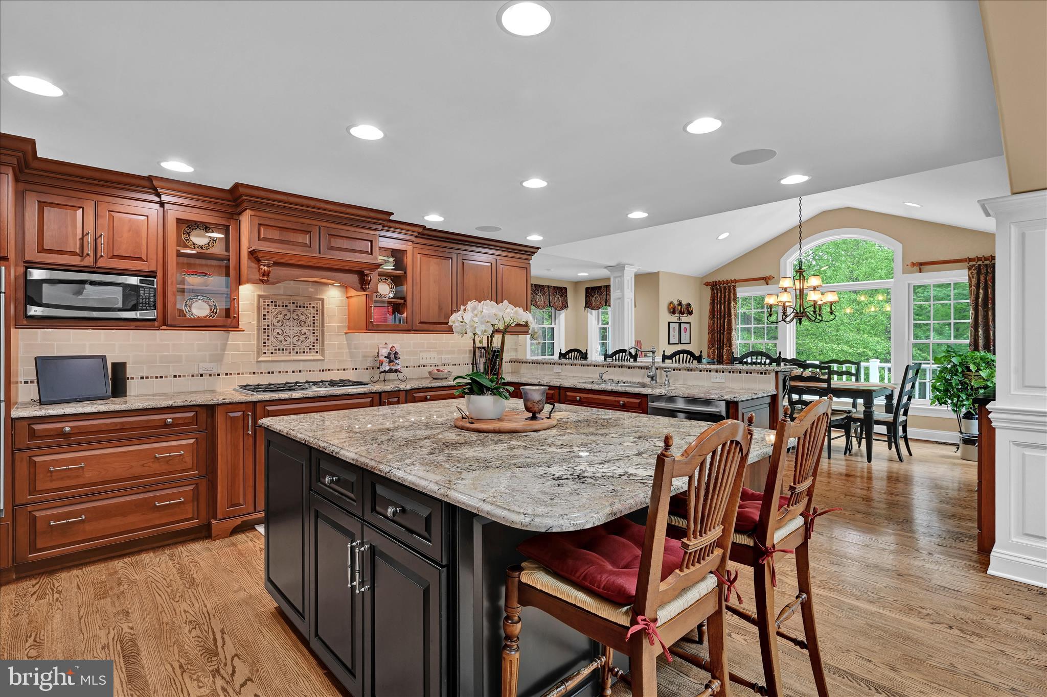 451 Cassatt Road Berwyn, PA 19312 - Photo 15 of 61 GE Cafe Double Wall Oven, 5-Burner Gas Cooktop