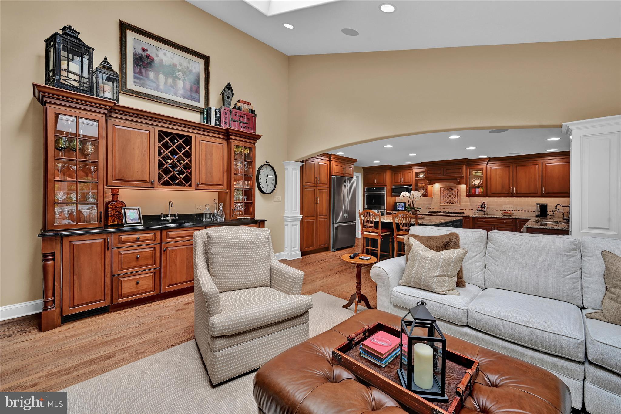 451 Cassatt Road Berwyn, PA 19312 - Photo 22 of 61 Great Room with Butler's Pantry