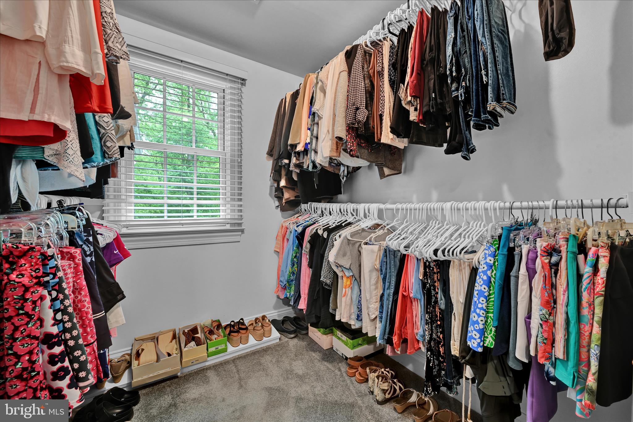 451 Cassatt Road Berwyn, PA 19312 - Photo 39 of 61 Walk-in Closet with Natural Light and Shelving