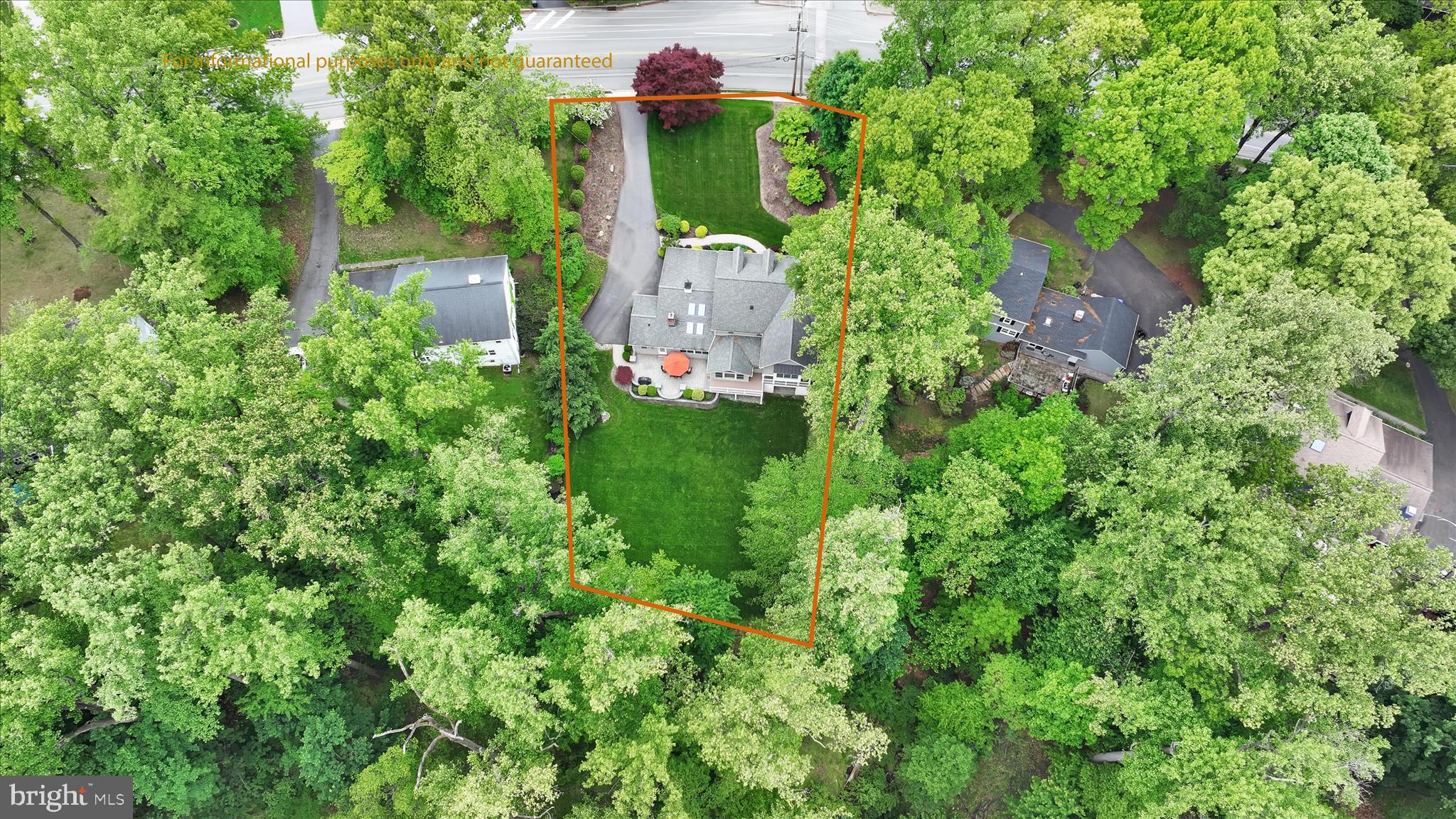 451 Cassatt Road Berwyn, PA 19312 - Photo 55 of 61 Estimated Lot Line