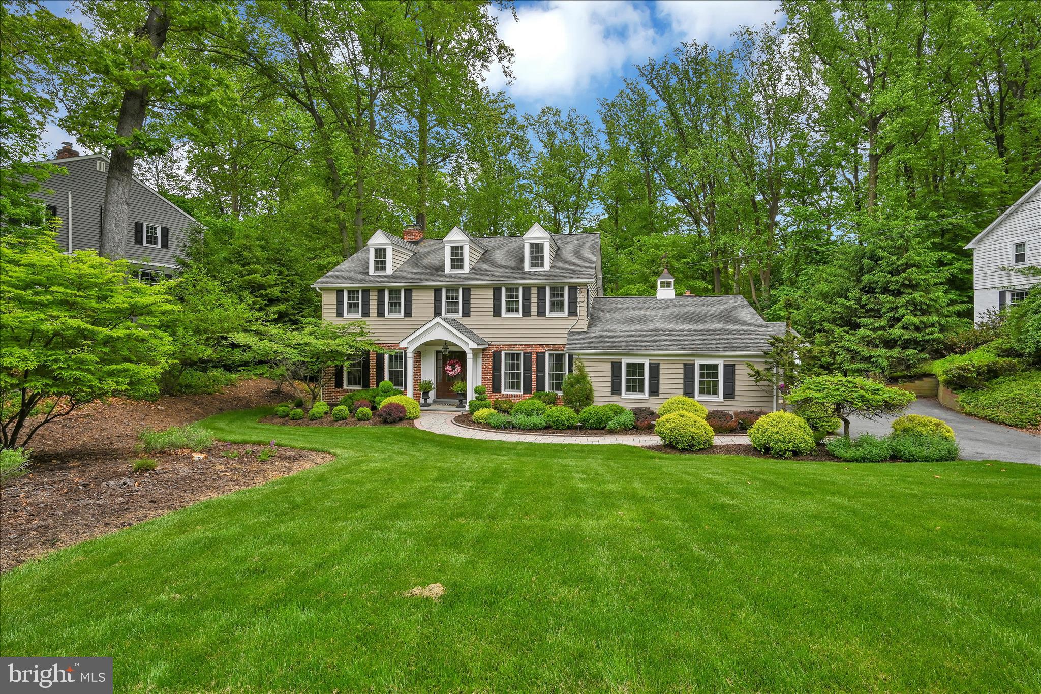 451 Cassatt Road Berwyn, PA 19312 - Photo 7 of 61 Nicely set back, plenty of driveway & street pking