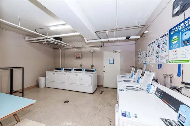 a view of storage and utility room