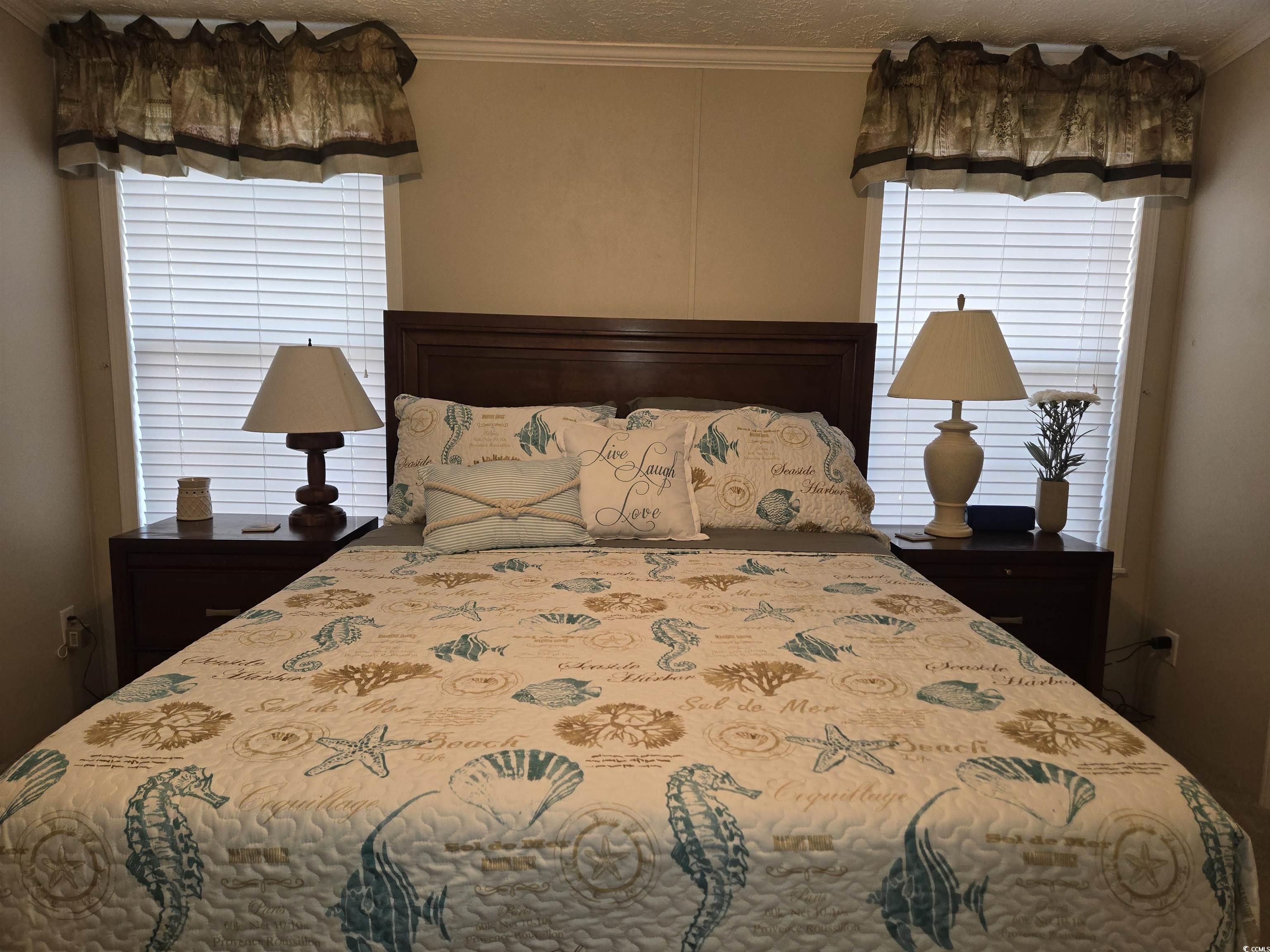 361 East Canal Street Murrells Inlet, SC 29576 - Photo 13 of 35 Bedroom with crown molding