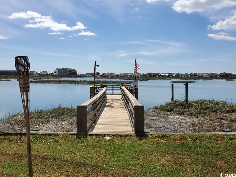 361 East Canal Street Murrells Inlet, SC 29576 - Photo 32 of 35 View of dock featuring a water view