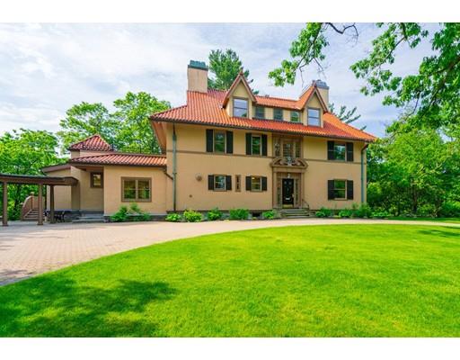45 The Ledges Road Newton, MA 02459 - Photo 33 of 34 a front view of house with yard and green space