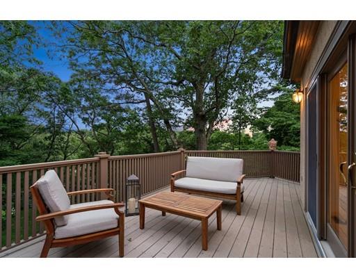 45 The Ledges Road Newton, MA 02459 - Photo 4 of 34 a terrace view with sitting space and garden view