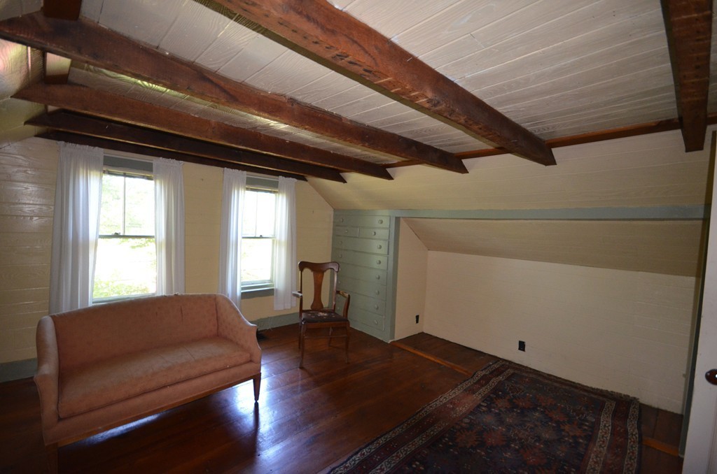 712 Pratt Corner Road Shutesbury, MA 01002 - Photo 18 of 30 a view of a livingroom with furniture and wooden floor