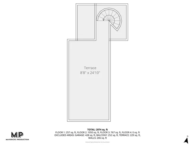 a picture of a wall with white wall