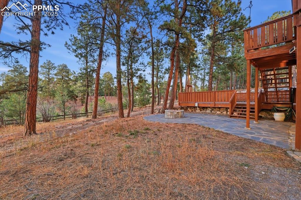 15655 Falcon Ridge Court Colorado Springs, CO 80921 - Photo 42 of 49 Lower patio off of basement walkout
