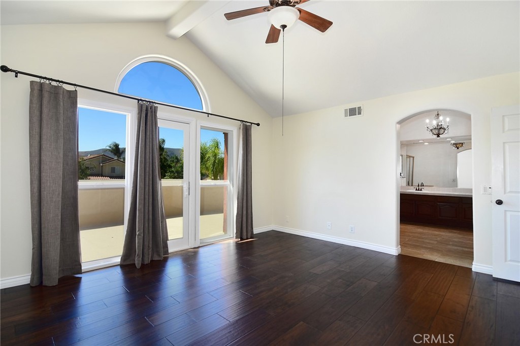 951 Firestone Circle Simi Valley, CA 93065 - Photo 21 of 41 a view of empty room with wooden floor