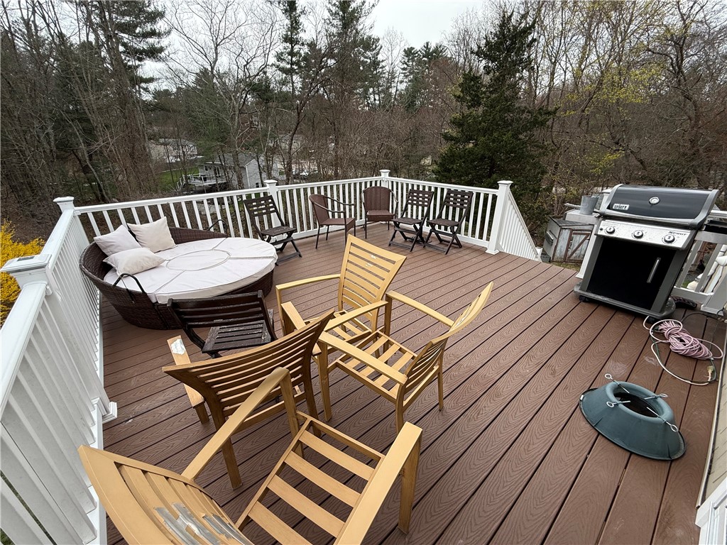 31 Clarke Road Coventry, RI 02816 - Photo 23 of 26 Spacious composite deck