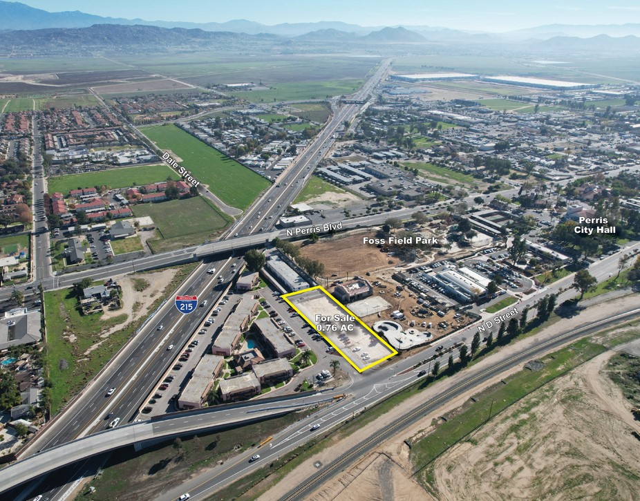 509 North D Street Perris, CA 92570 - Photo 1 of 9 an aerial view of a city