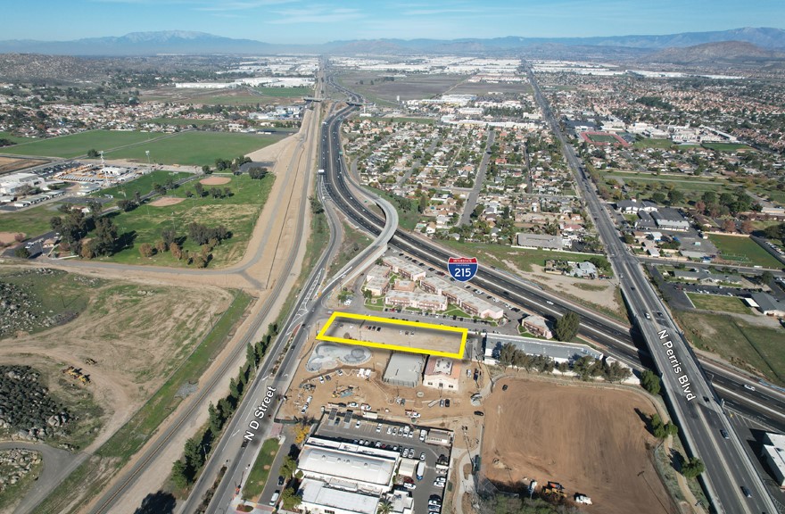 509 North D Street Perris, CA 92570 - Photo 4 of 9 an aerial view of a city